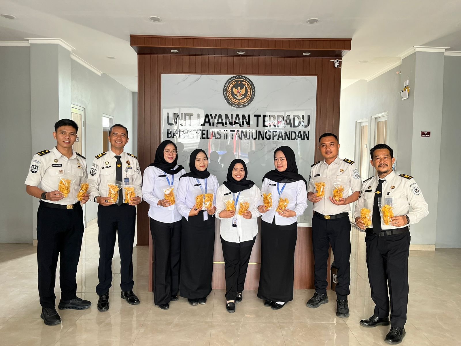 Peserta Magang Bapas Tanjungpandan Olah Pisang Ketahanan Pangan Jadi Keripik Gurih, Libatkan Klien Pemasyarakatan